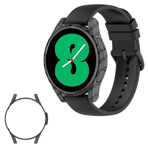 Samsung Galaxy Watch 4 (40 mm) unikt beskyttelsesdeksel - Karbonfiber Samsung Galaxy Watch 4 (40 mm) unikt beskyttelsesdeksel - Karbonfiber