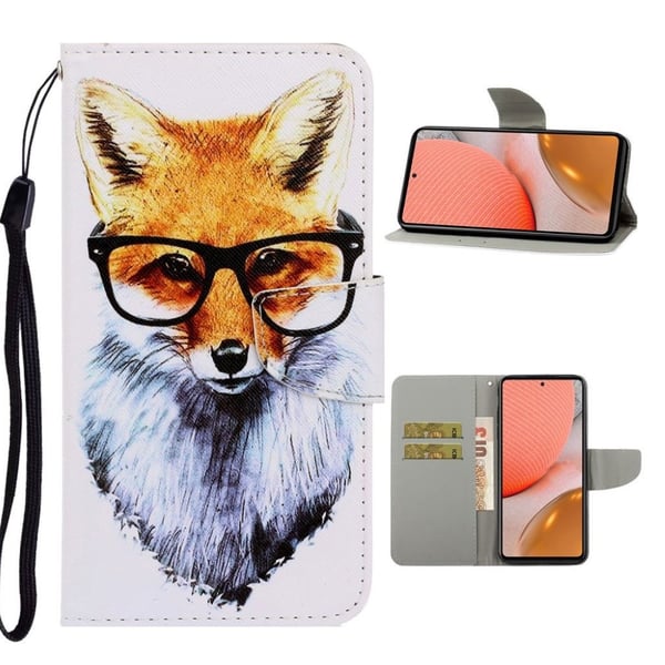 Wonderland Samsung Galaxy A72 5G Flippetui - Rev