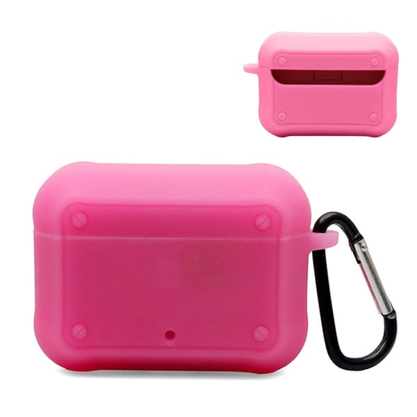 Beats Studio Buds silikonetui med spenne - Lysende Rosa
