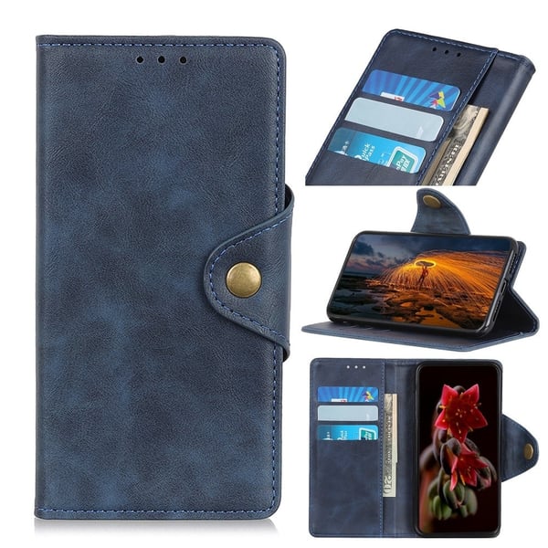 Alpha OnePlus 9RT 5G Flip Etui - Blå