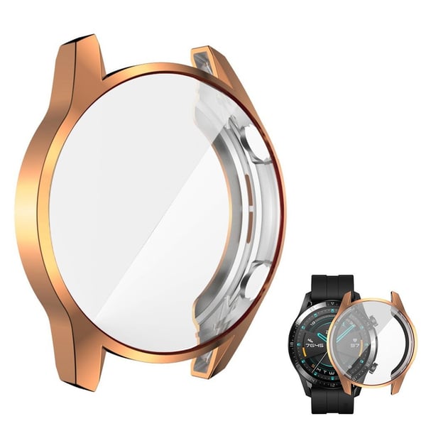 Huawei Watch GT 2 46mm tyylikäs TPU-suojus - Ruusukulta