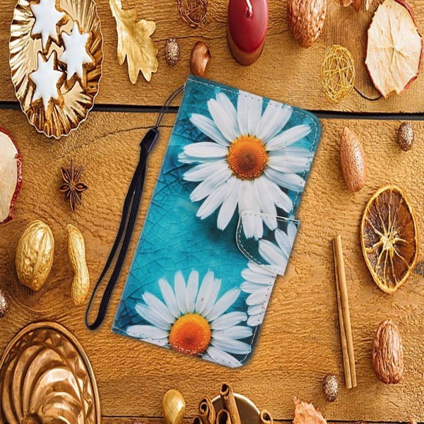 Wonderland Samsung Galaxy A02s Flippetui - Krysantemum