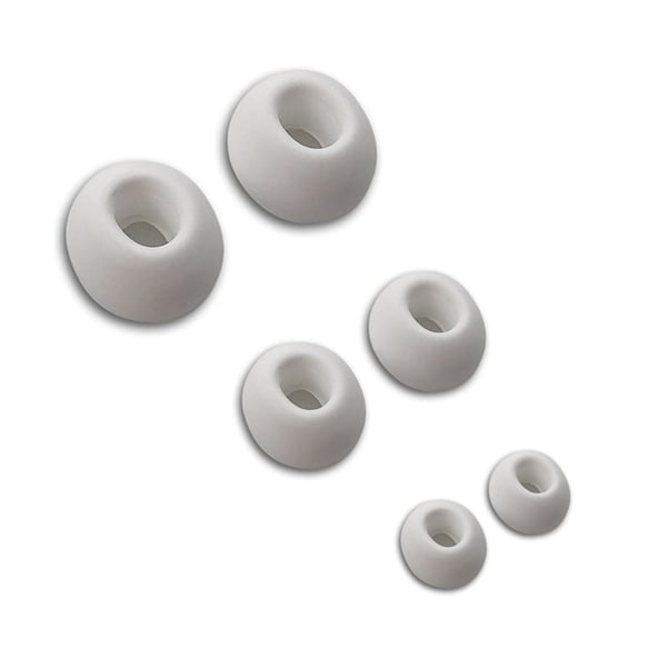 AirPods Pro silicone earbud cover - White / 3 Pair