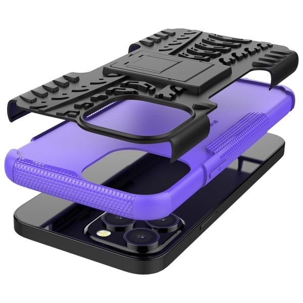 Offroad Etui iPhone 13 Pro Max - Lilla