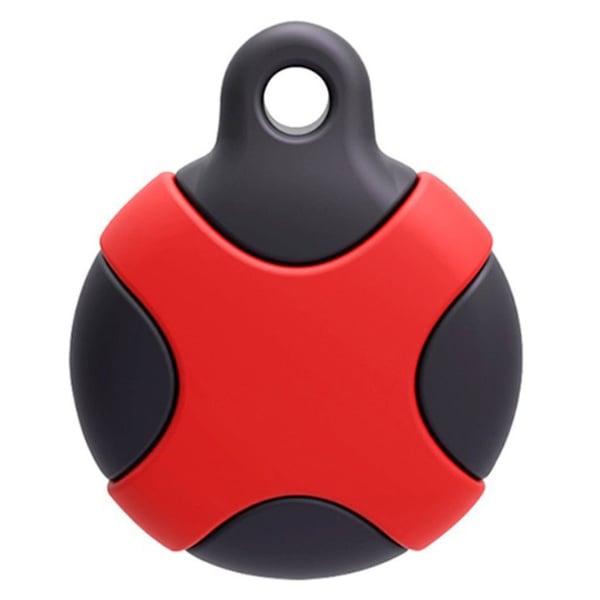 AirTags silikonskydd med unik design - Svart / Röd AirTags silikonskydd med unik design - Svart / Röd