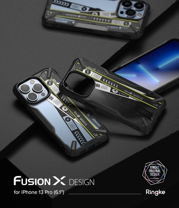 RINGKE FUSION X DESIGN - iPhone 13 Pro - Billetbånd