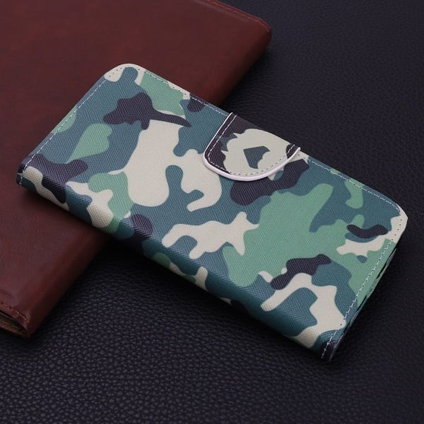 Wonderland Motorola Edge 20 Lite Flippetui - Camouflage
