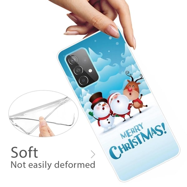 Juleveske til Samsung Galaxy A72 5G - Snømark Og Venner