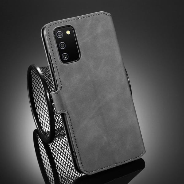 DG.Ming Samsung Galaxy A02s Retro Etui - Grå
