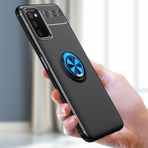 Ringo Etui Samsung Galaxy A03s - Svart / Blå