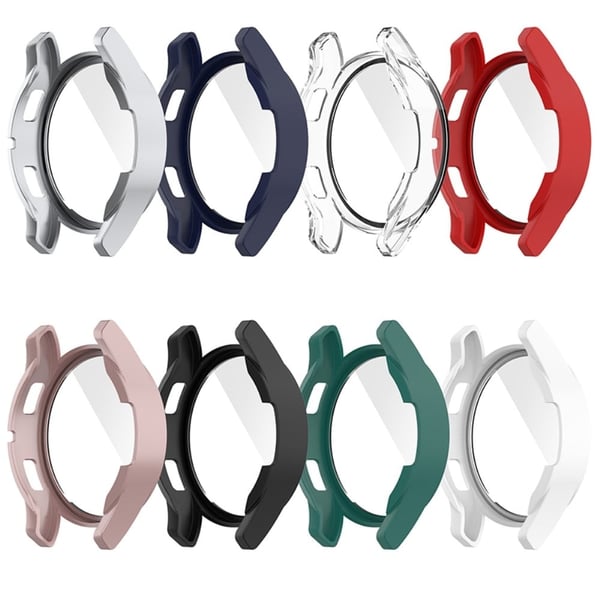 Samsung Galaxy Watch 4 (44 mm) ultratynt deksel + herdet glass - Grønn