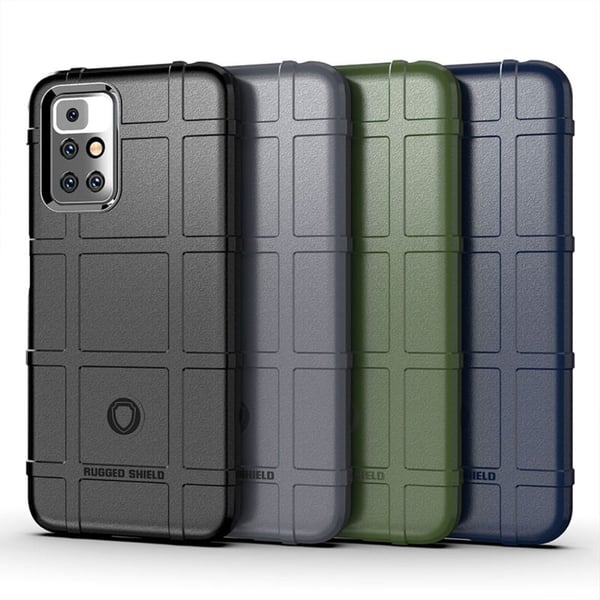 Rugged Shield Etui Xiaomi Redmi 10 - Grønn