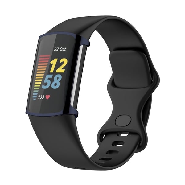 Fitbit Charge 5 ultratynt TPU-deksel - Midnattsblå