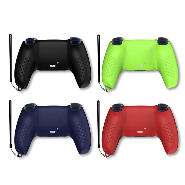 Sony PlayStation 5 - PS5 V1 silikondeksel med stropp - Blå