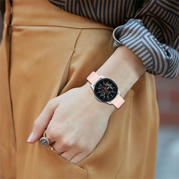 22 mm Huawei Watch GT 2e nylon-urrem - Lyserød