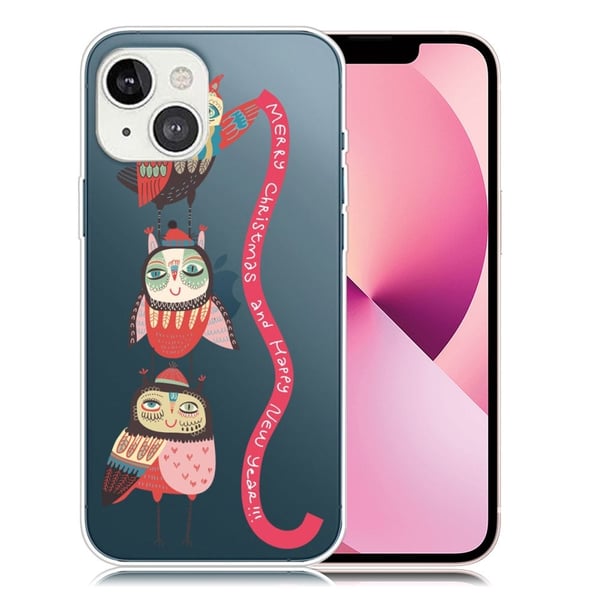 Juleveske til iPhone 13 Mini - Ugler