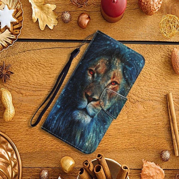 Wonderland Samsung Galaxy A02s Flippetui - Løve