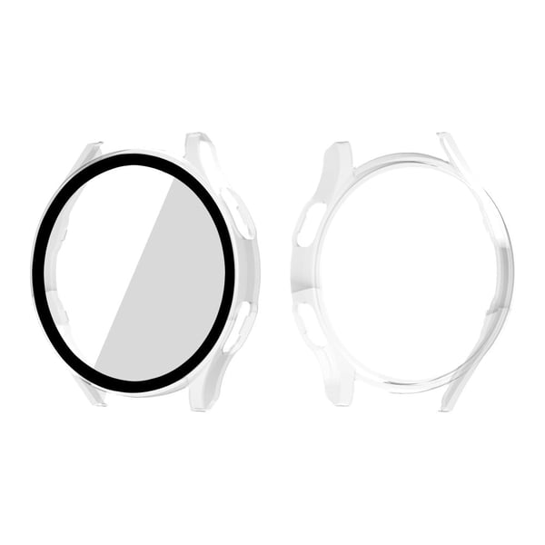 Samsung Galaxy Watch 4 (40 mm) deksel med skjermbeskytter i herdet glass - Gjennomsiktig