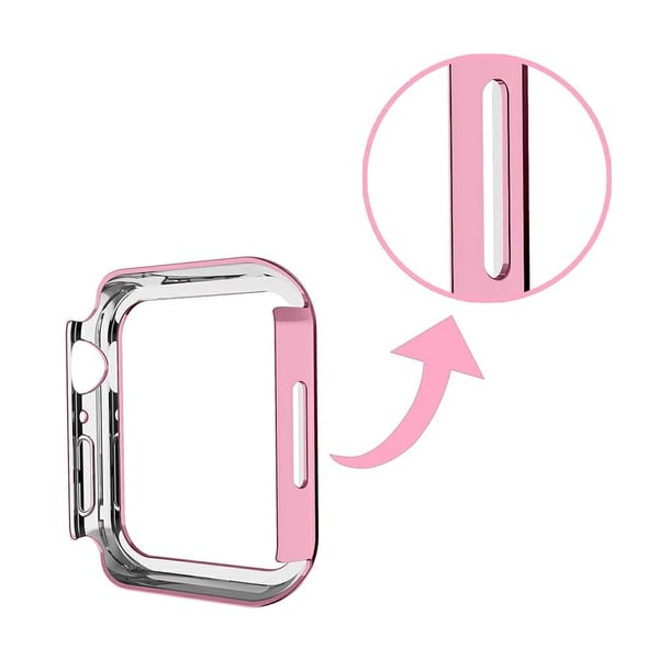 Apple Watch (41 mm) enkelt gummiert deksel - Rosa