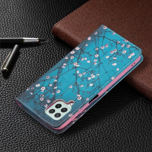Wonderland Samsung Galaxy A22 4G Flippetui - Plum Blossom