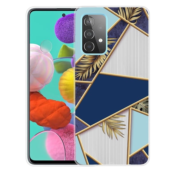 Marble Samsung Galaxy A33 5G Suojakotelo - Fragment Of Color And Vine Marble Samsung Galaxy A33 5G Suojakotelo - Fragment Of Color And Vine