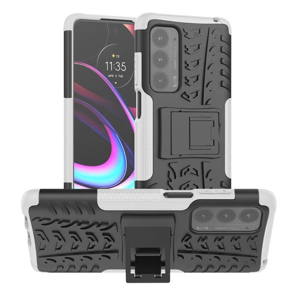 Offroad Etui Motorola Edge (2021) - Hvit