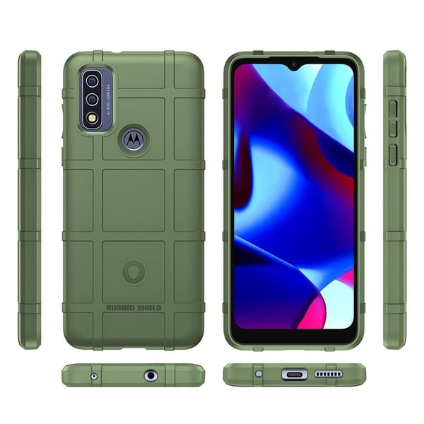 Rugged Shield Etui Motorola G Pure - Grønn