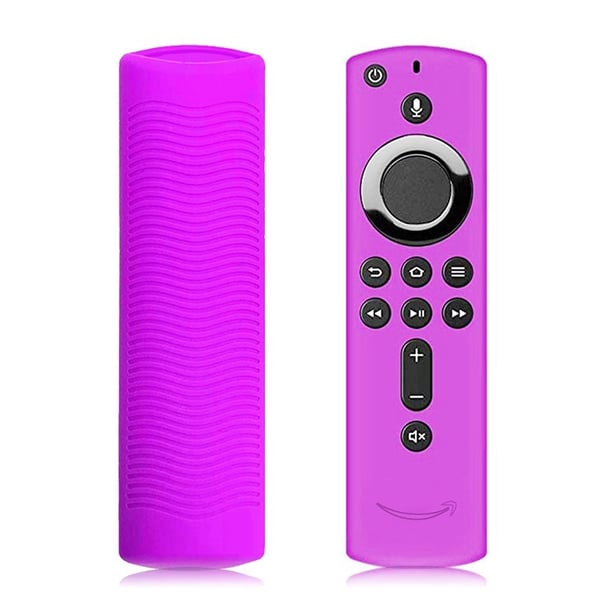 Amazon Fire TV Stick 4K (3.) / 4K (2.) simpelt silikonecover - Lilla