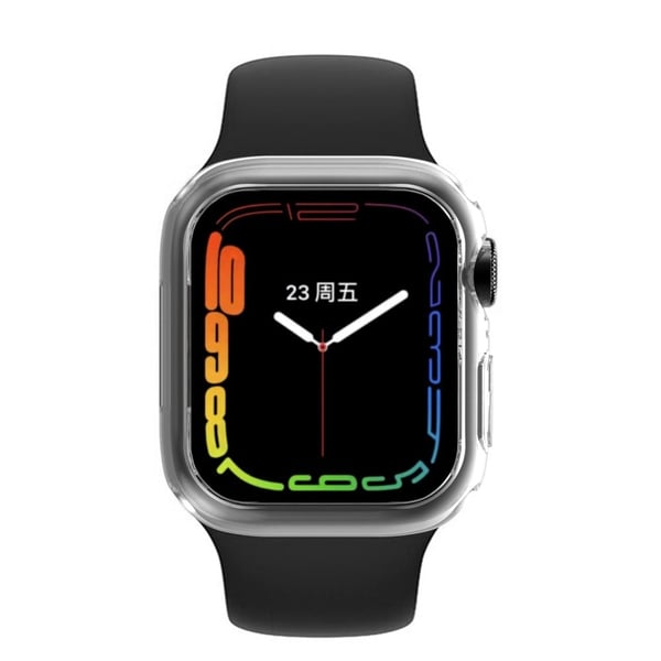 Enkelt TPU-deksel for Apple Watch (41 mm) - Gjennomsiktig