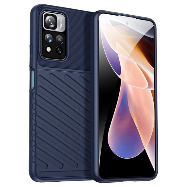 Thunder Xiaomi Redmi Note 11 Pro / Pro Plus Etui - Blå