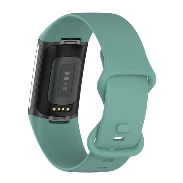 Fitbit Charge 5 enkel TPU-klokkerem - Grønn / Størrelse: L