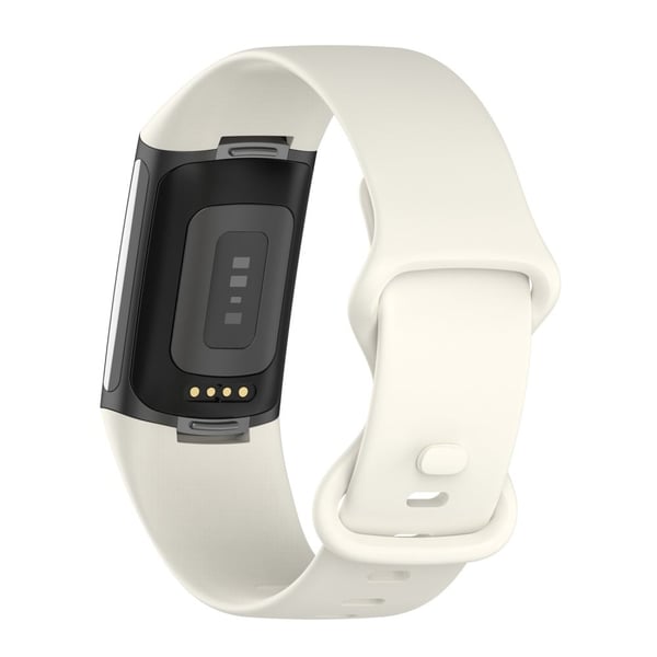 Fitbit Charge 5 enkel TPU-klokkerem - Aprikos / Størrelse: S