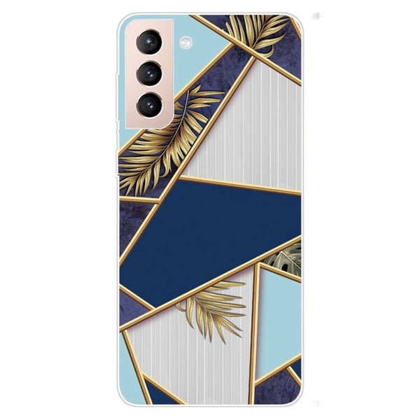 Marmormotiv Samsung Galaxy S22 Plus skal - Fragment Av Färg Och Vinranka Marmormotiv Samsung Galaxy S22 Plus skal - Fragment Av Färg Och Vinranka