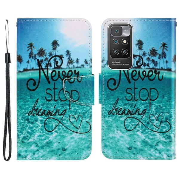 Wonderland Xiaomi Redmi 10 Prime / Redmi 10 Flippetui - Never Stop Dreaming