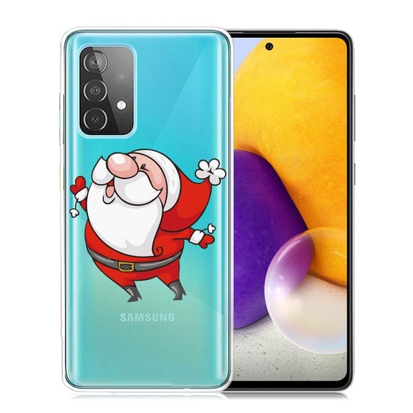 Juleveske til Samsung Galaxy A72 5G - Lykkelig Julenisse