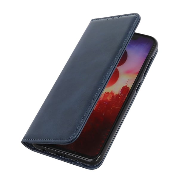 Flip Etui med Pung i Ekte Lær til OnePlus Nord N20 5G - Blå