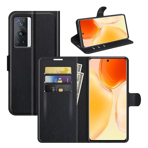 Classic Vivo X70 Pro Flippetui - Svart