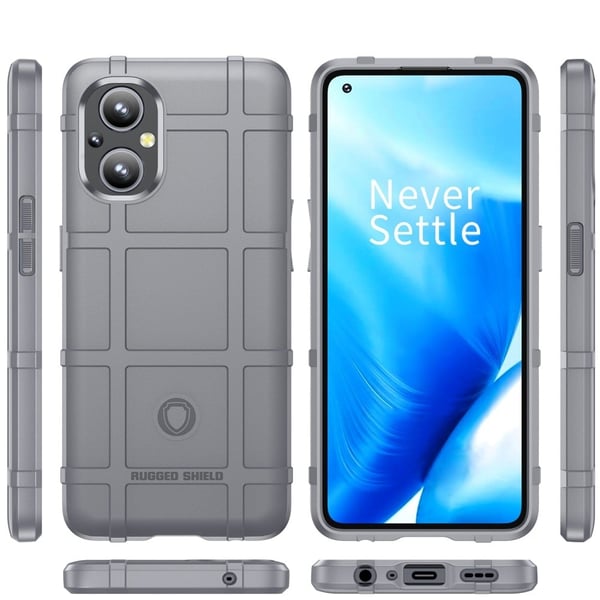 Rugged Shield Etui OnePlus Nord N20 5G - Grå