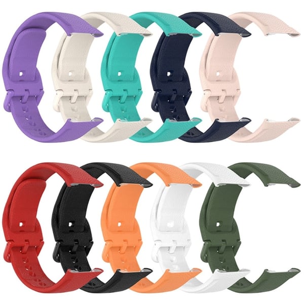 Oppo Watch Free urrem i silikon med tekstur - Blå