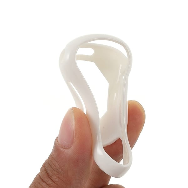 Apple Watch (41 mm) ensfarget TPU-deksel - Hvit