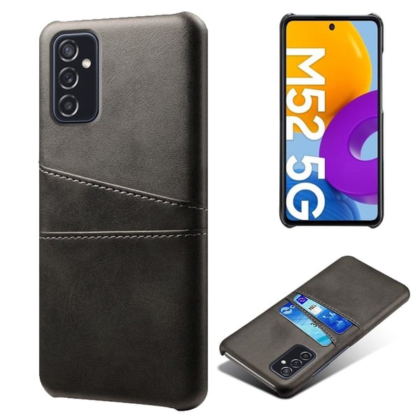 Dual Card Samsung Galaxy M52 5G cover - Sort