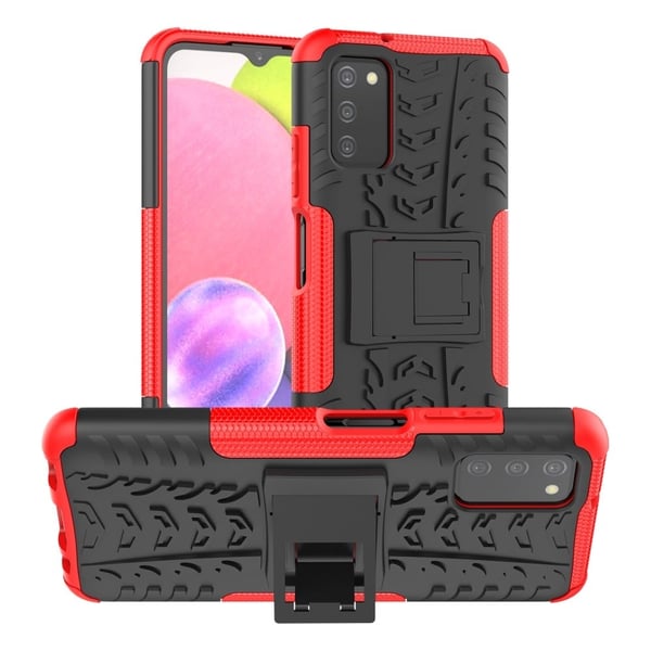 Offroad Etui Samsung Galaxy A03s - Rød