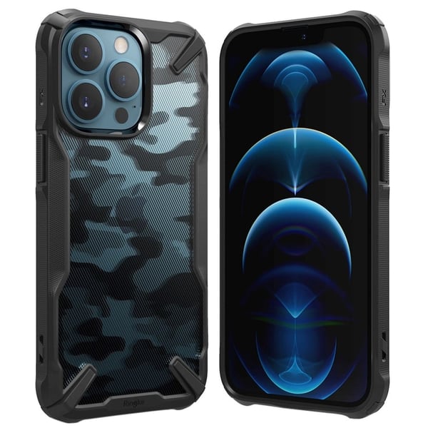 RINGKE FUSION X DESIGN - iPhone 13 Pro Max - Camo Sort