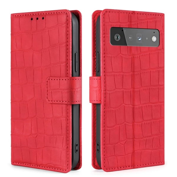 Croco Google Pixel 6 Pro skal - Röd