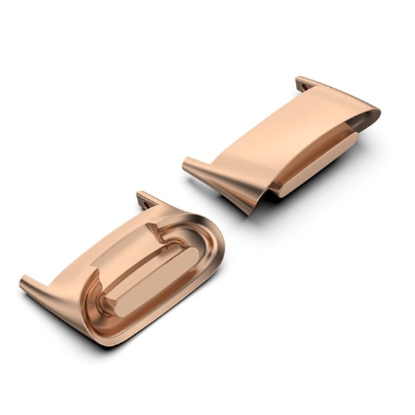 1 par Fitbit Charge 5 urremsadapter i rustfrit stål - Rose