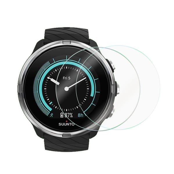 2Pcs Suunto 9 karkaistua lasia näytön suojus