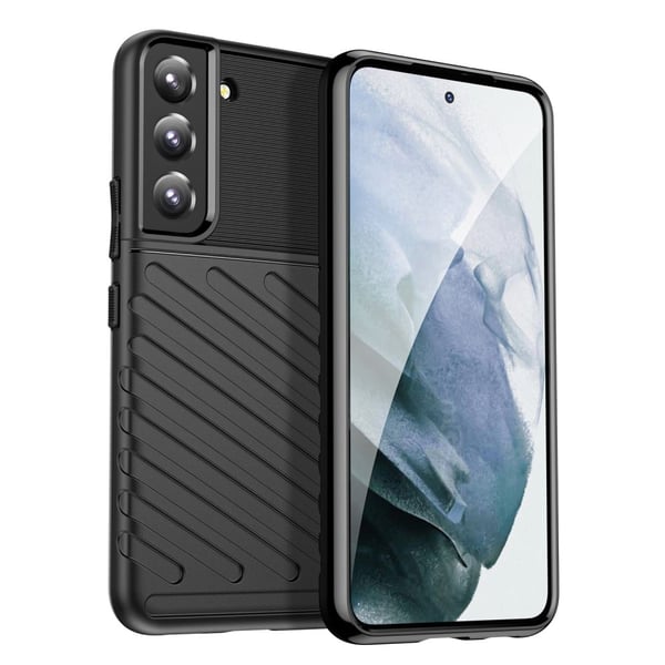 Thunder Samsung Galaxy S22 Plus Suojakotelo - Musta