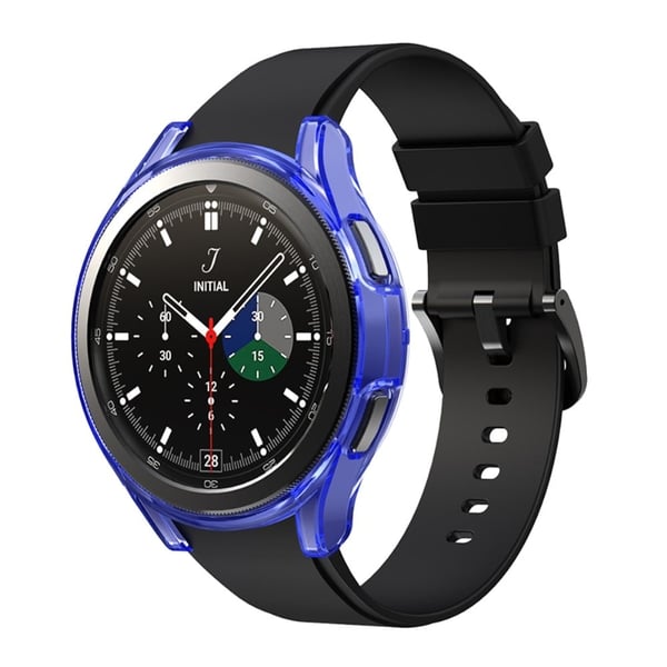 Samsung Galaxy Watch 4 Classic (46 mm) gjennomsiktig TPU-deksel - Blå