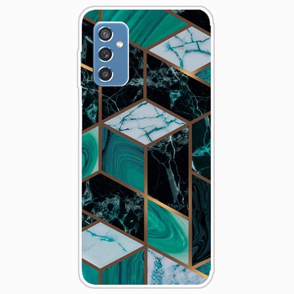 Marble Samsung Galaxy M52 5G Etui - Smaragd Klinkekule