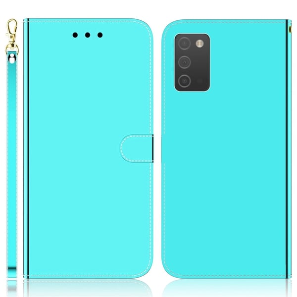 Mirror Samsung Galaxy A03s Flippetui - Cyan